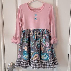 Eleanor Rose Fall Days Rhonda Paisley Dress  4/5